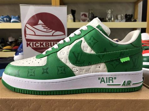 nike air force 1 louis vuitton green|Louis Vuitton Nike Air Force 1 price.